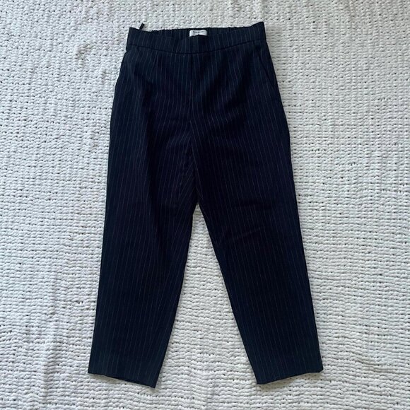 Aritzia Babaton Navy Pinstripe Cohen Pant - Size 2 - Picture 2 of 7